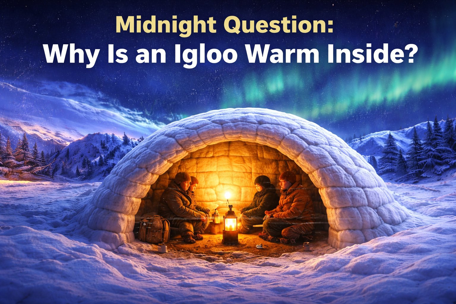 Why Is an Igloo Warm Inside?